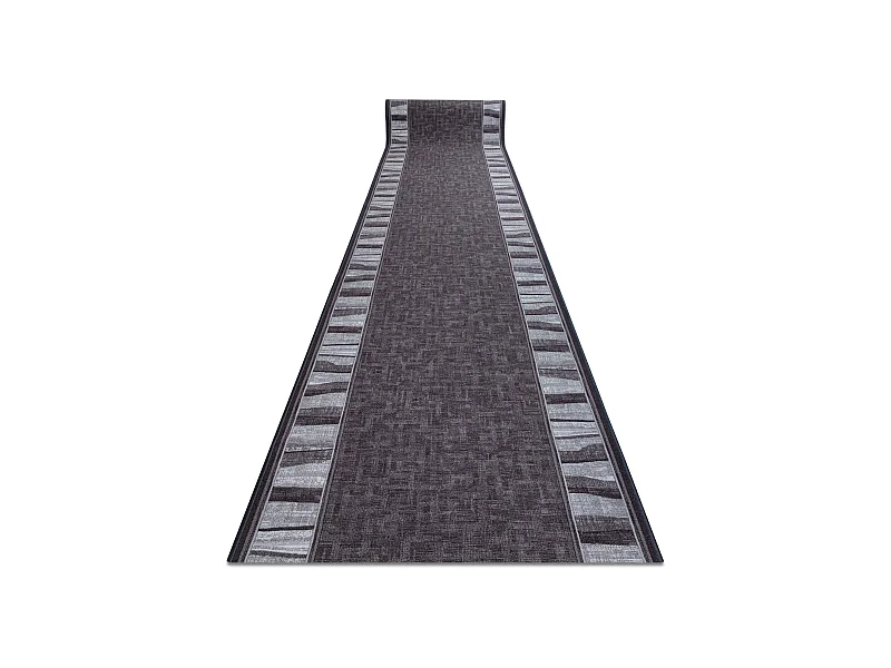 Läufer Antirutsch LINEA grau 80x490 cm