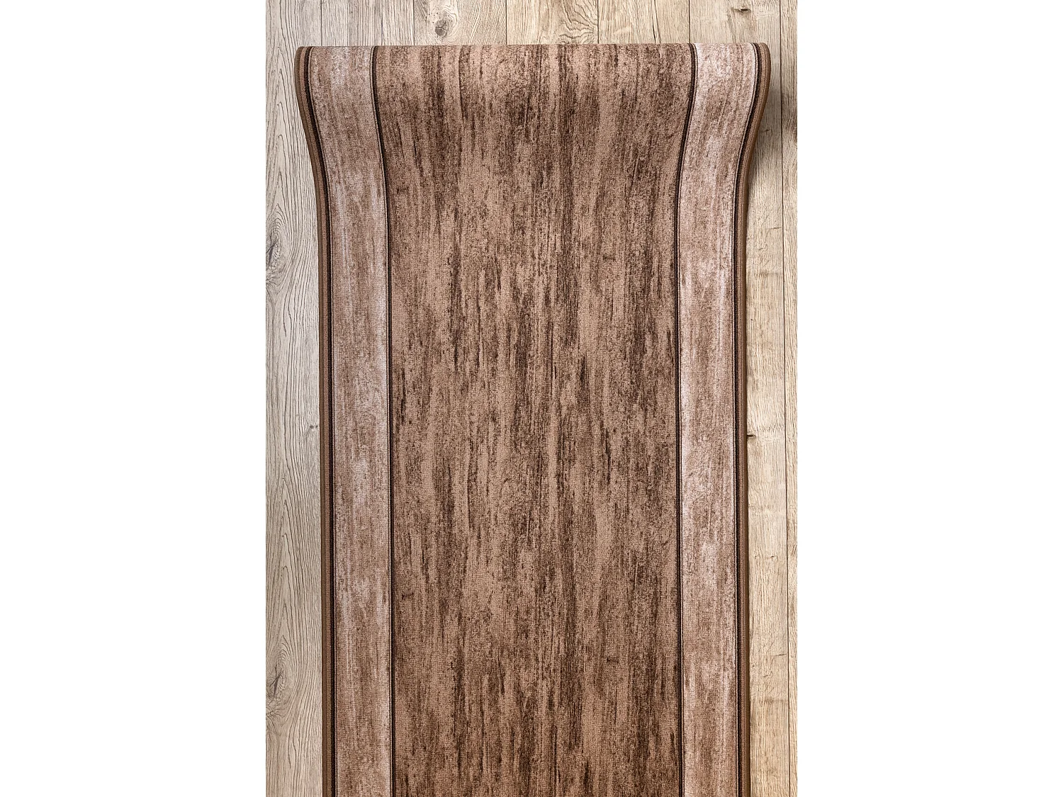 TAPIS DE COULOIR antidérapant RAMA marron 80x130 cm