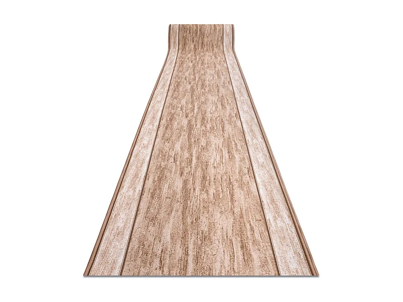 TAPIS DE COULOIR antidérapant RAMA beige 100x500 cm