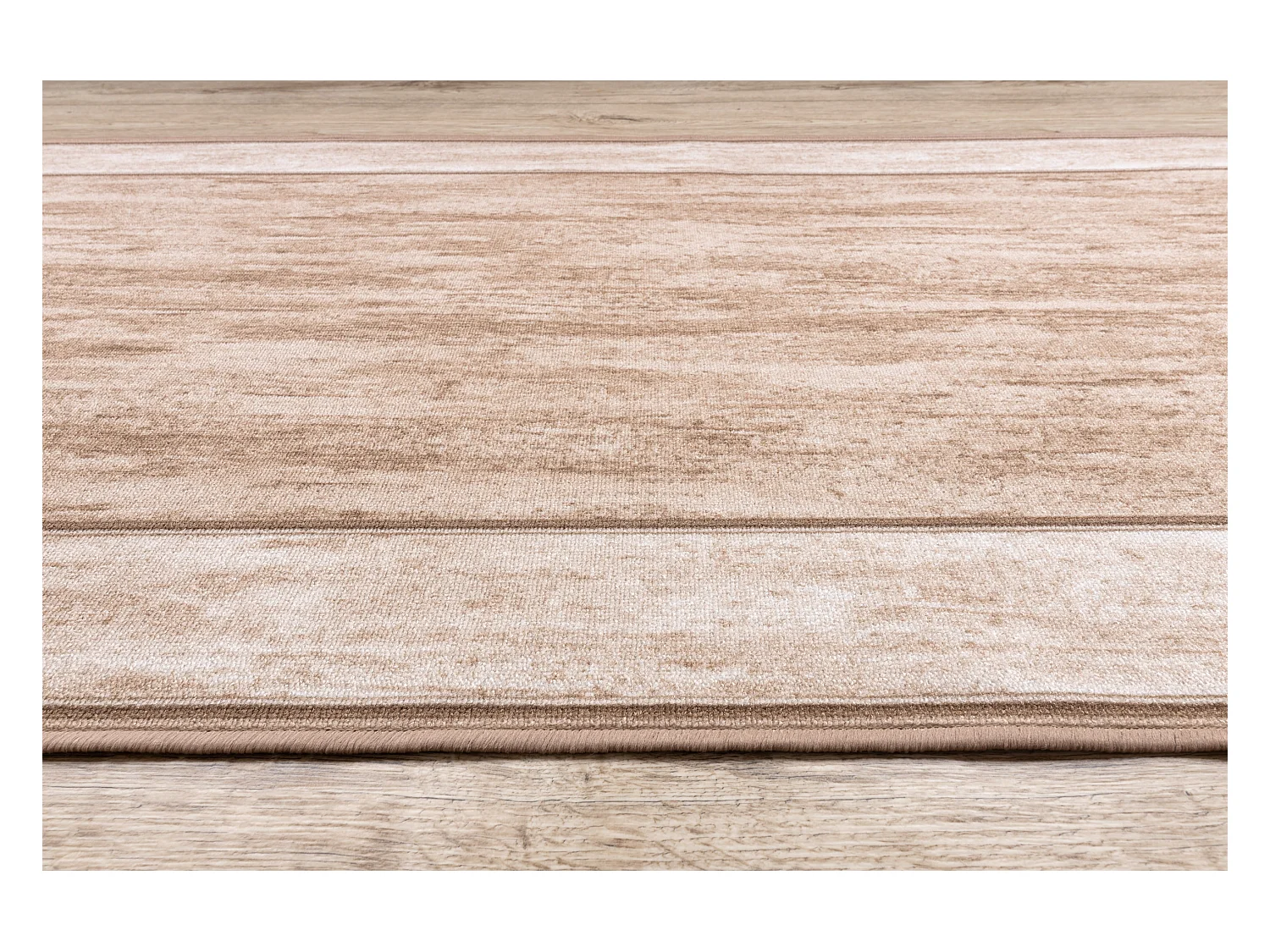 Vloerbekleding met rubber bekleed RAMA beige 80x150 cm