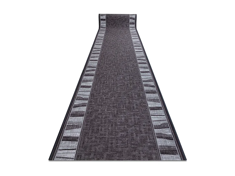TAPIS DE COULOIR antidérapant LINEA gris 80x600 cm