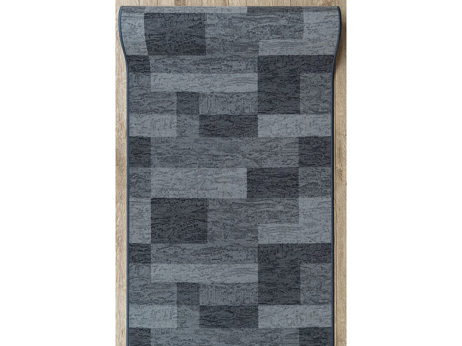 TAPIS DE COULOIR antidérapant ICONA gris 100x100 cm