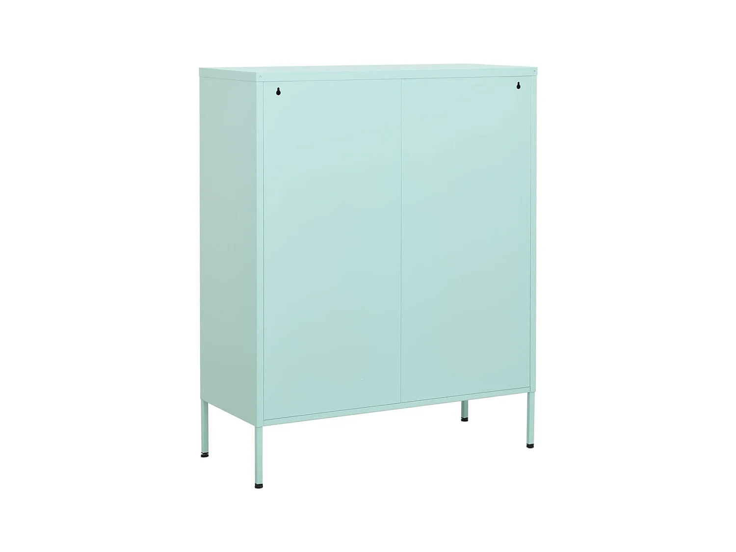 Armário de arrumação aço 80x35x101,5 cm verde-hortelã PT205780