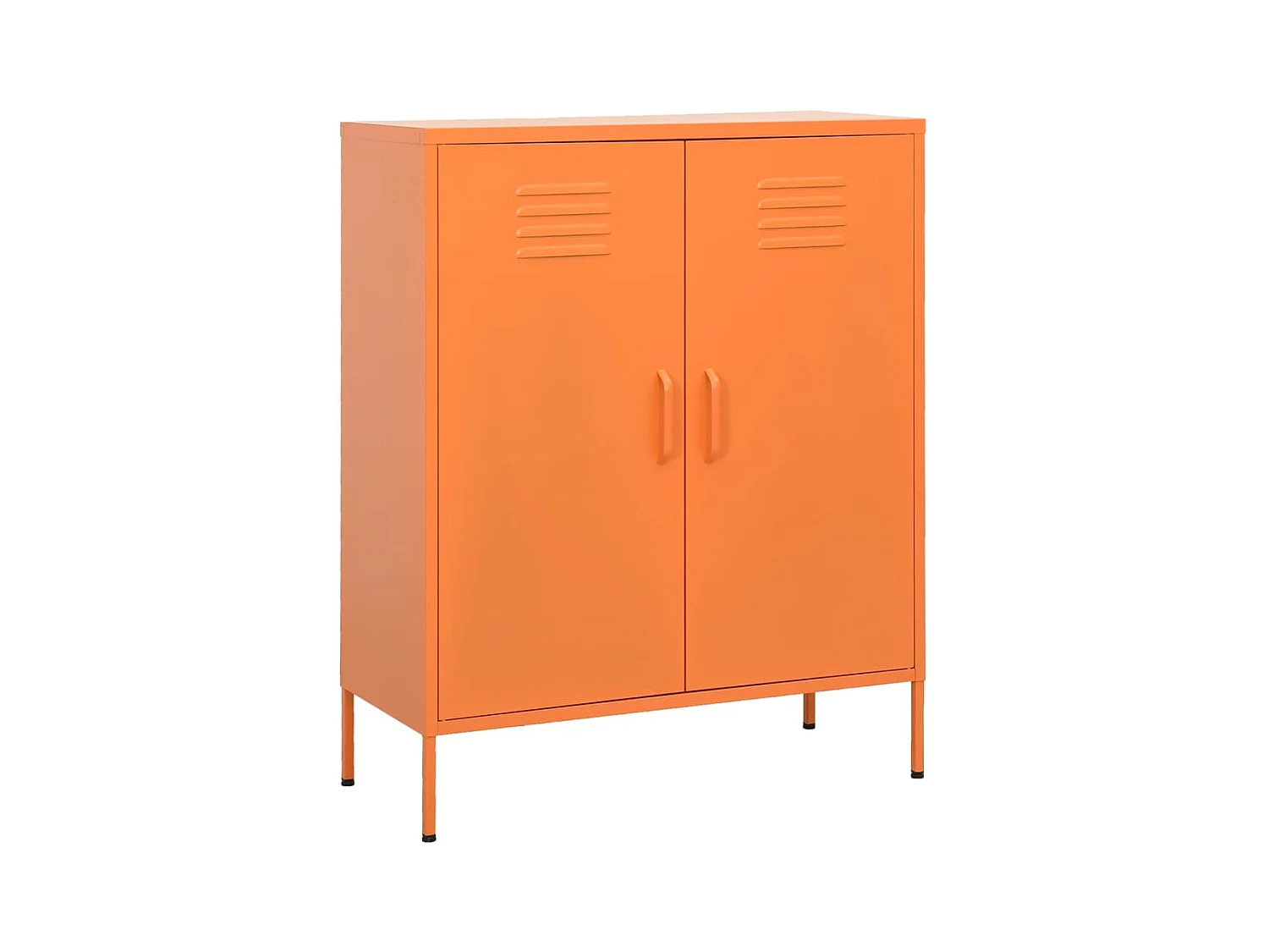 Armoire de rangement Orange 80x35x101,5 cm Acier SBC4398