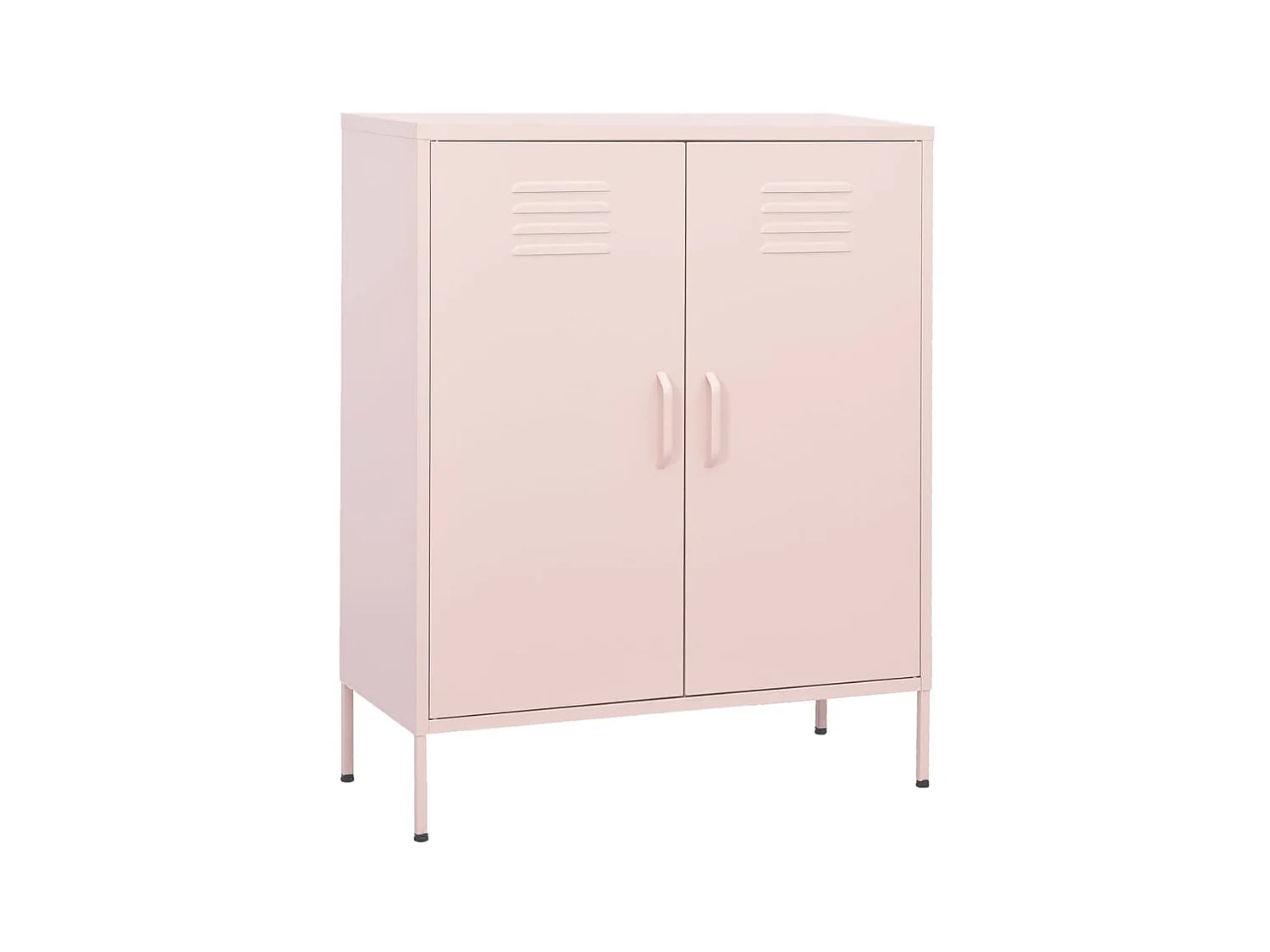 Armoire de rangement Rose 80x35x101,5 cm Acier SBC4357