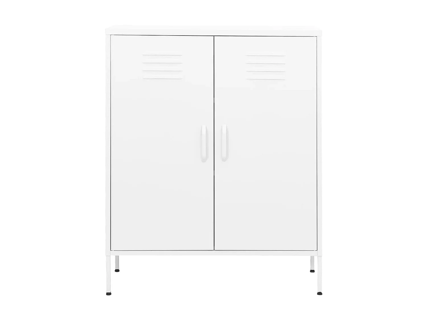 Armoire de rangement Blanc 80x35x101,5 cm Acier SBC6031