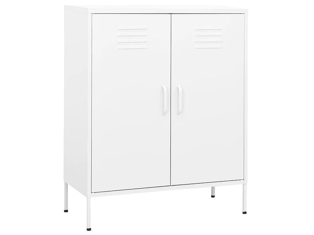 Armoire de rangement Blanc 80x35x101,5 cm Acier SBC6031