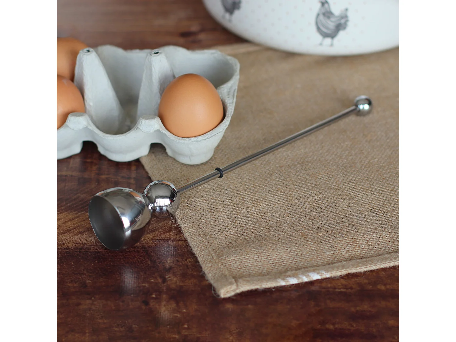 Menastyl - Toqueur A Oeuf En Acier Inoxydable