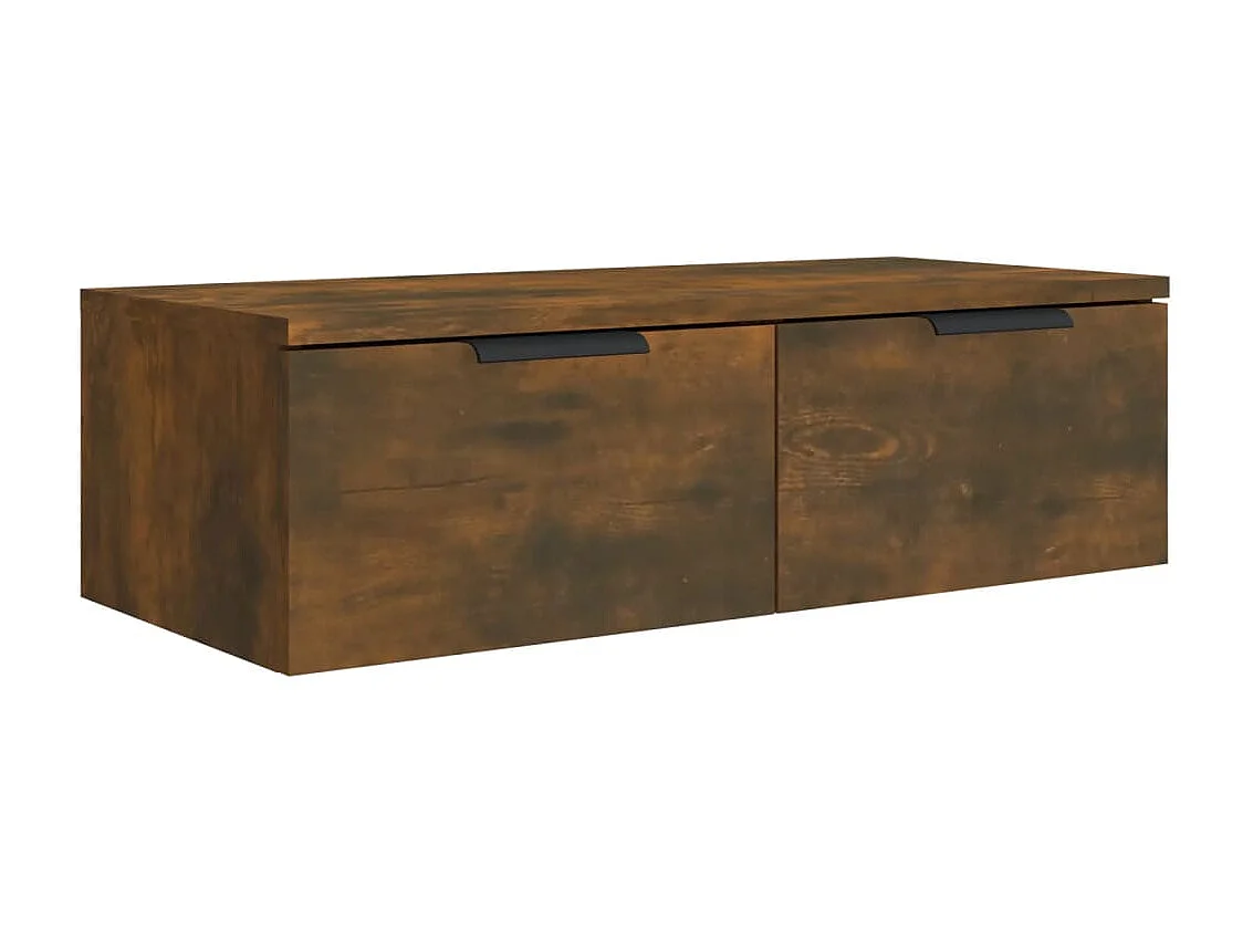 Wandschrank,Wandhängeschrank Räuchereiche 68x30x20 cm Holzwerkstoff -gkd169763