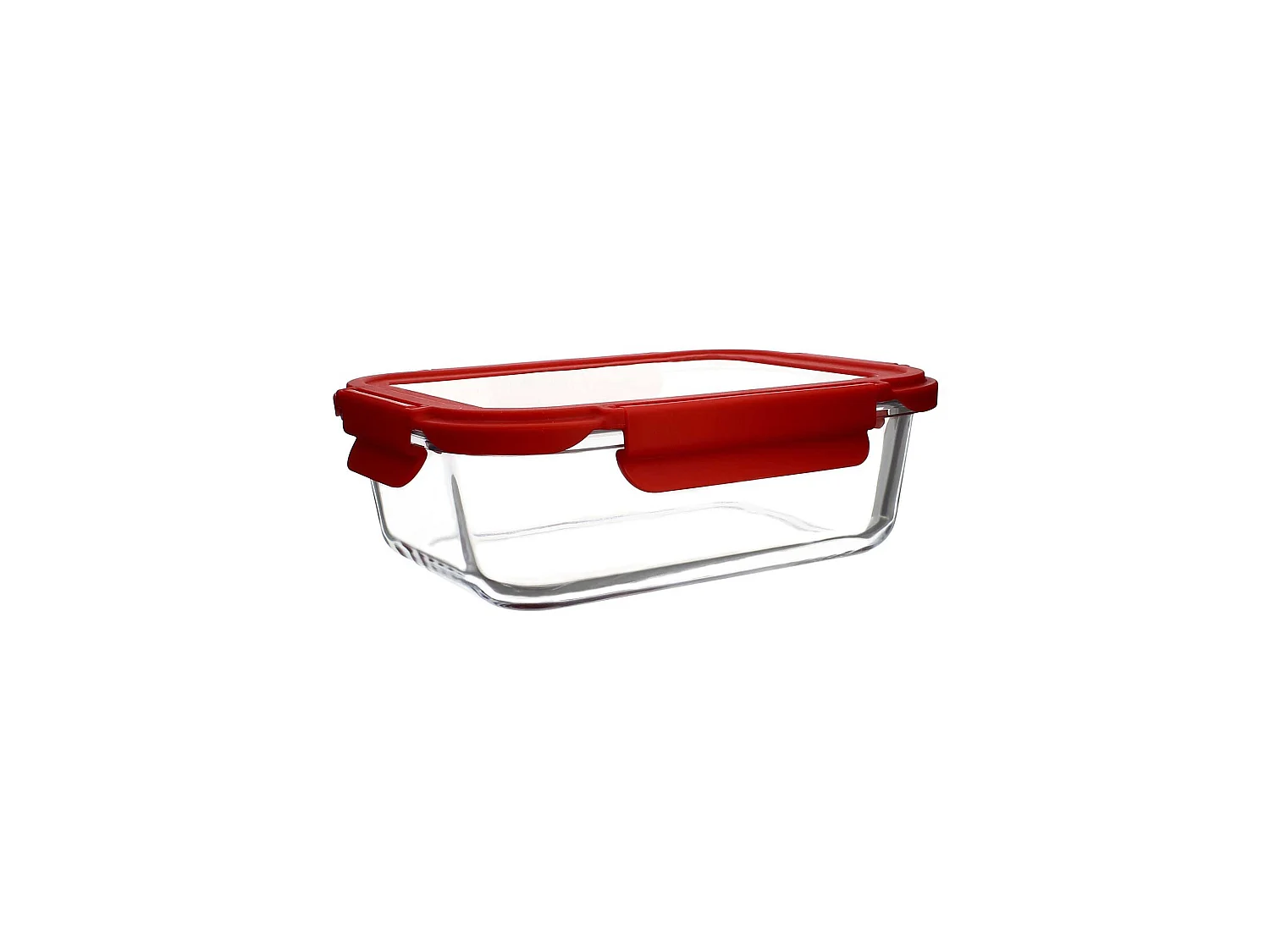 Menastyl - Boite Hermetique Rectangle Cristal 370ml En Verre Avec Couvercle