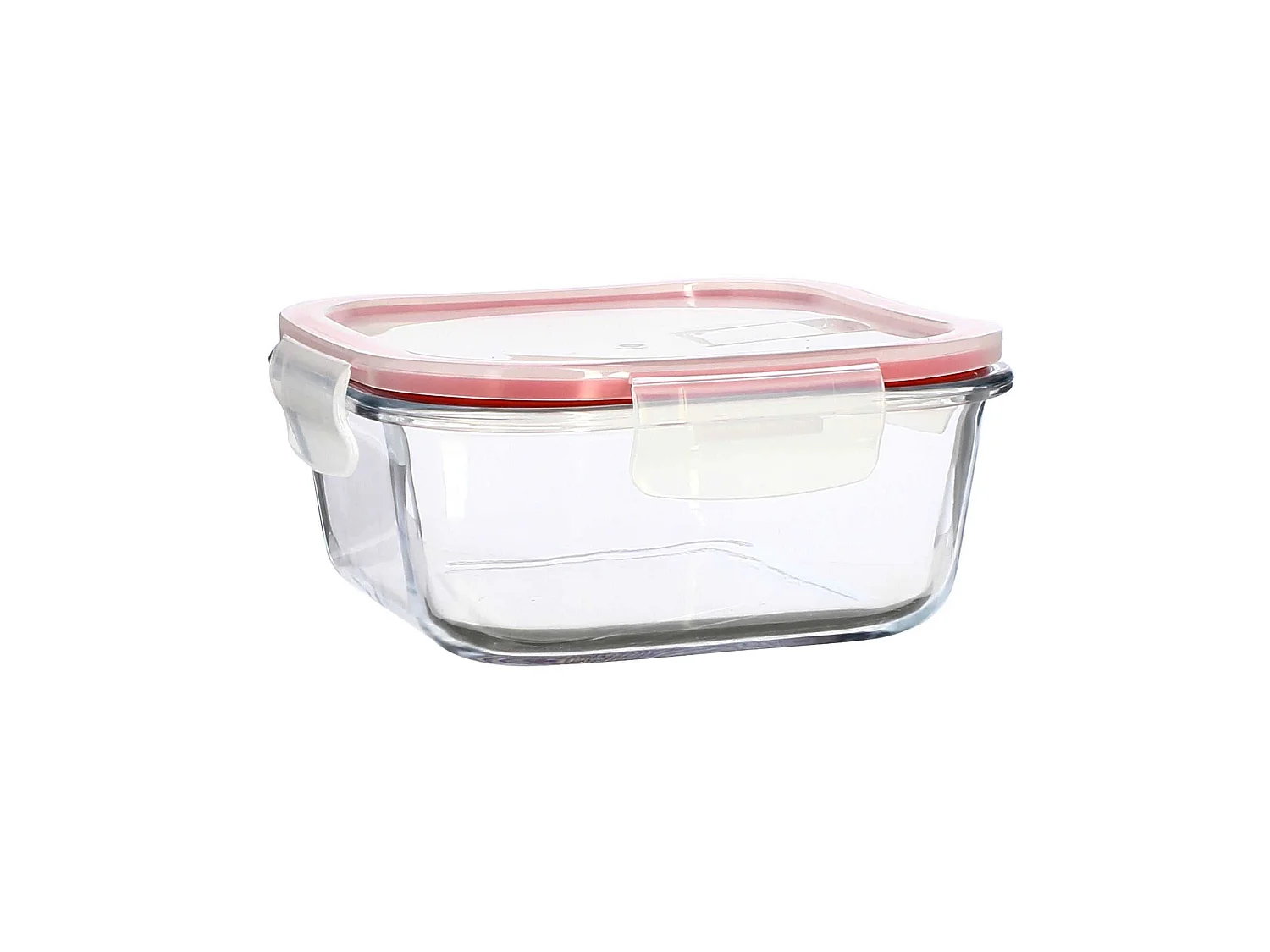 Menastyl - Boite Hermetique Carree + Couvercle 800ml Clementine