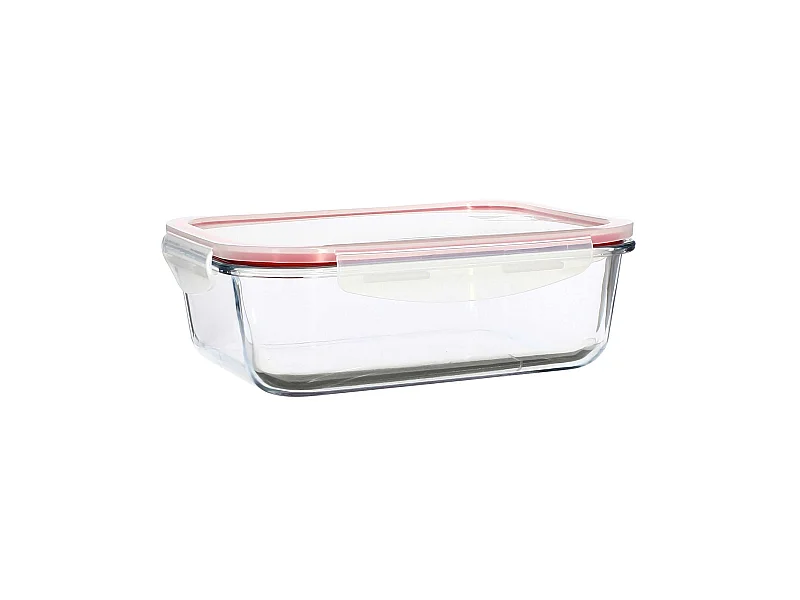 Menastyl - Boite Hermetique 1500ml Rectangulaire +couvercle Clementine