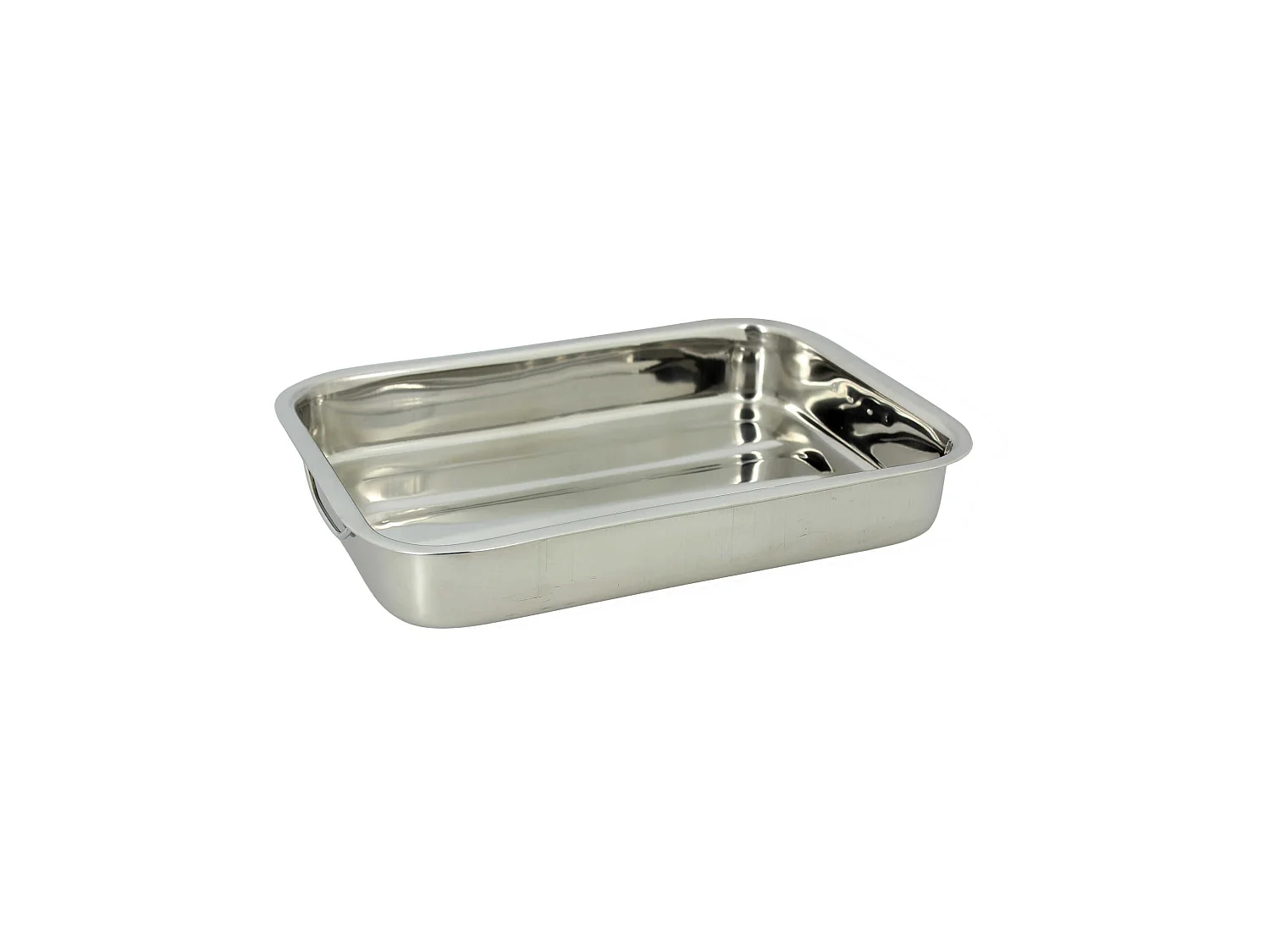 Menastyl - Plat A Four Rectangle Harry 35x25cm En Inox Avec Poignees