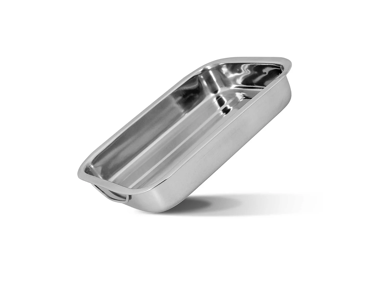 Menastyl - Plat A Four Rectangle Harry 35x25cm En Inox Avec Poignees