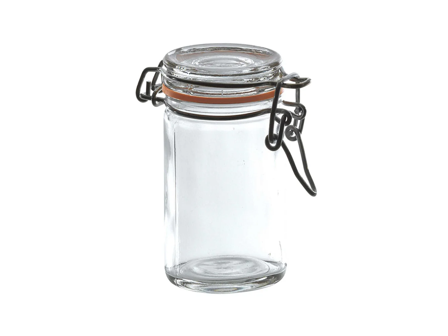 Reception By Tk - Boite De 6 Mini Verrines 8cl En Verre Avec Couvercle Hermetique