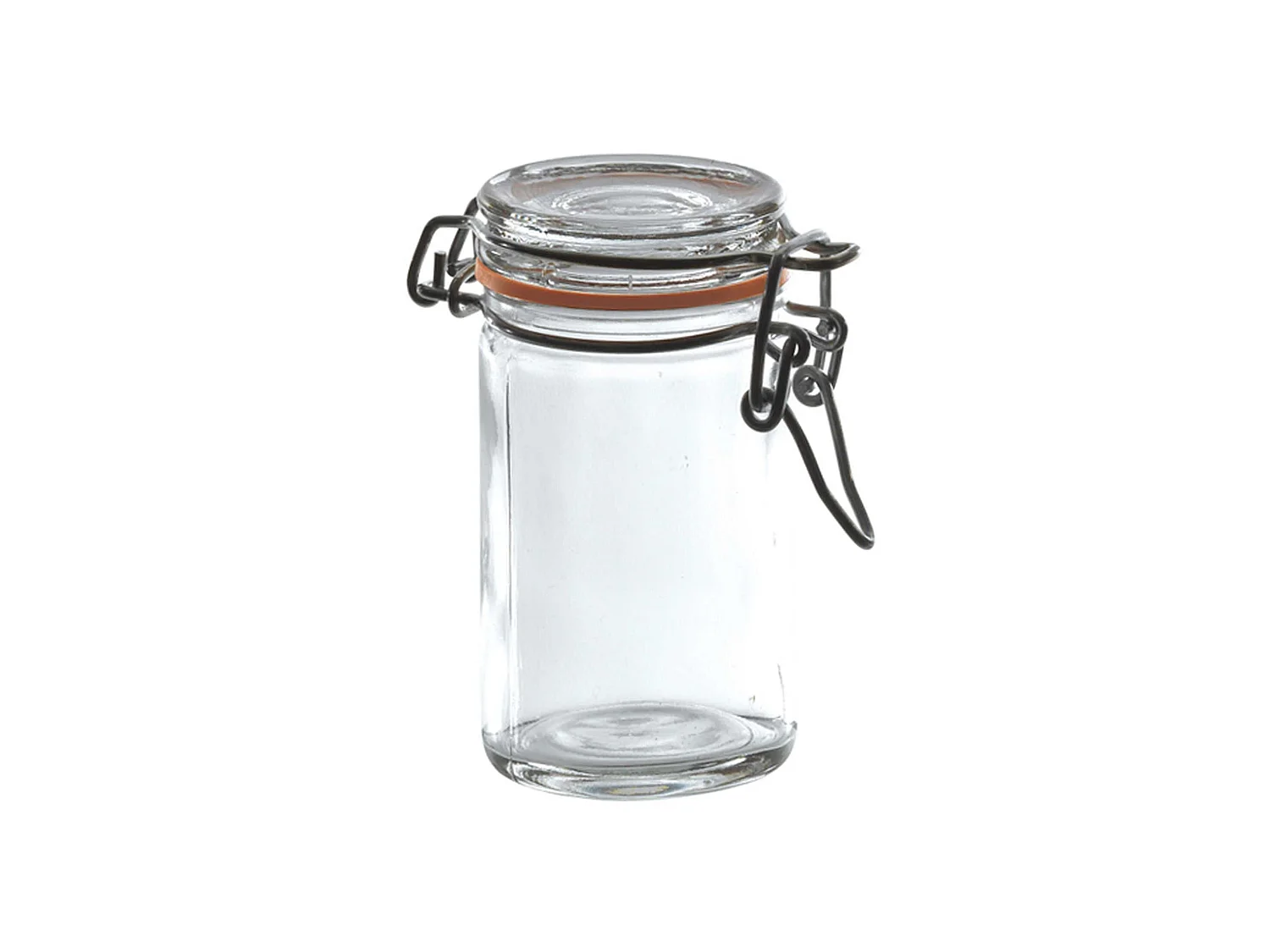 Reception By Tk - Boite De 6 Mini Verrines 8cl En Verre Avec Couvercle Hermetique