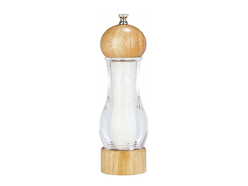Menastyl - Moulin A Sel Brio 19cm En Bois D'hevea Naturel