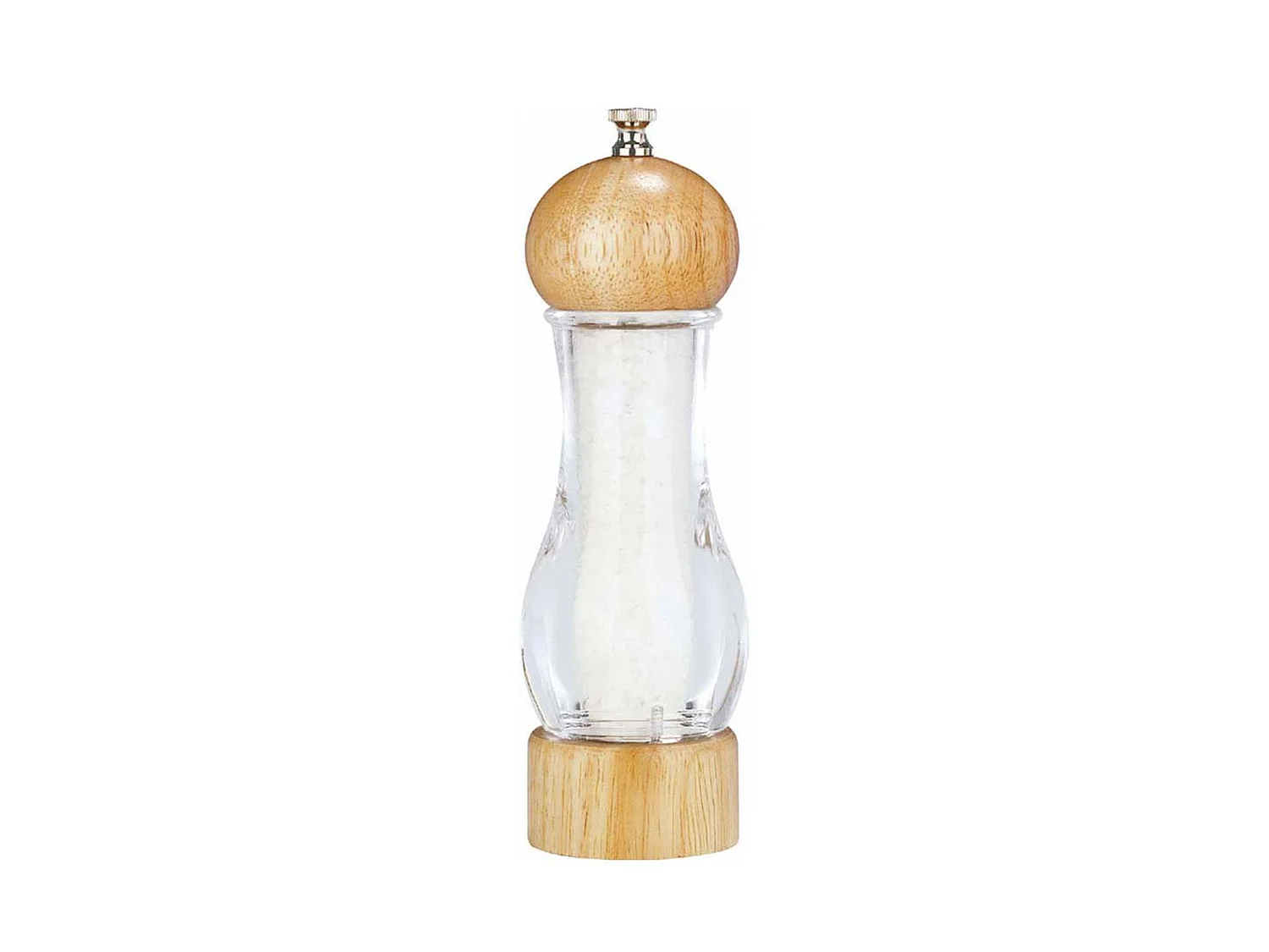 Menastyl - Moulin A Sel Brio 19cm En Bois D'hevea Naturel