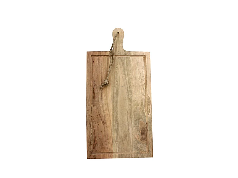 Novastyl - Planche A Decouper Wood En Bois D'acacia 52x25cm