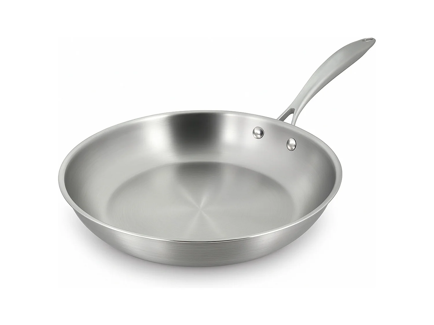 Menastyl - Poele Triply 28cm En Acier Inoxydable - Made In France
