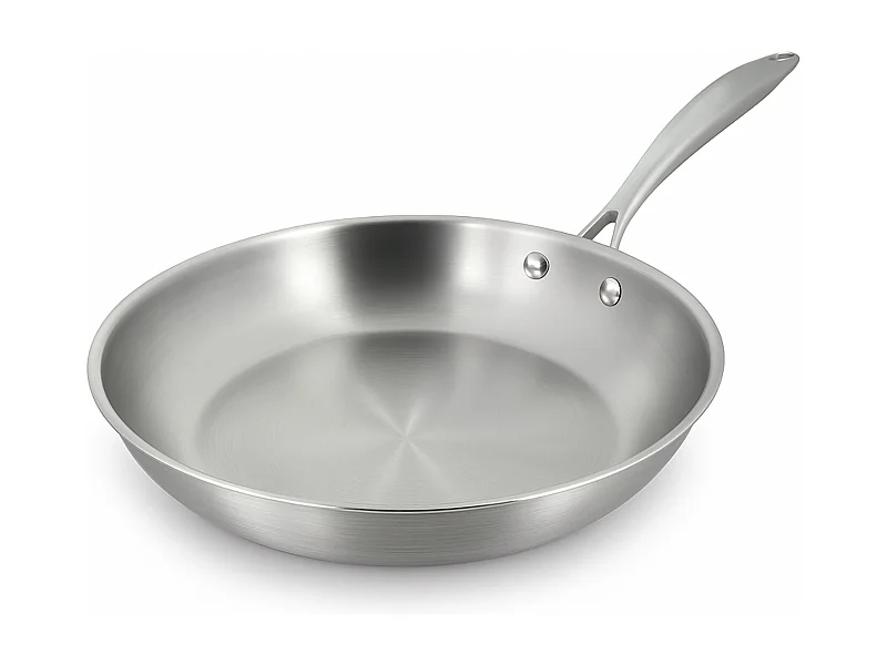 Menastyl - Poele Triply 28cm En Acier Inoxydable - Made In France