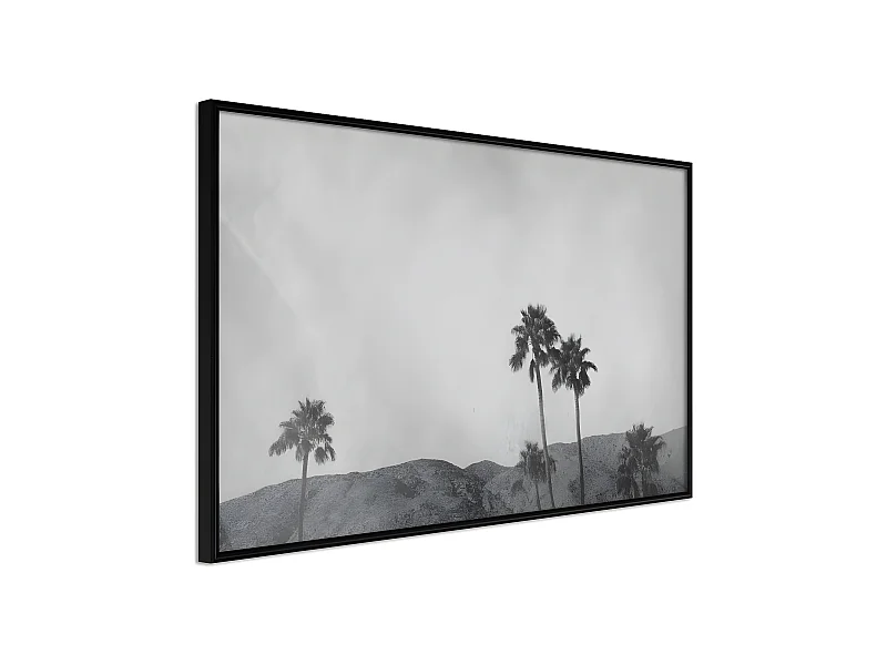 Affiche Murale Encadrée "Sky of California" 30 x 20 cm Noir