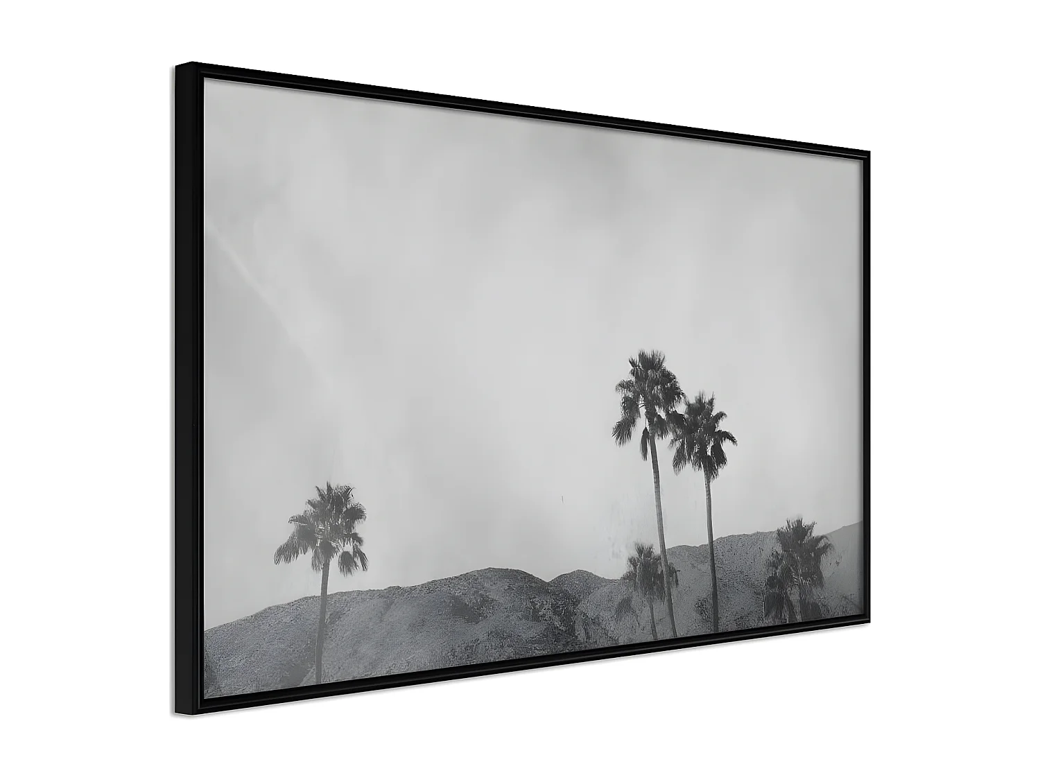 Affiche Murale Encadrée "Sky of California" 30 x 20 cm Noir
