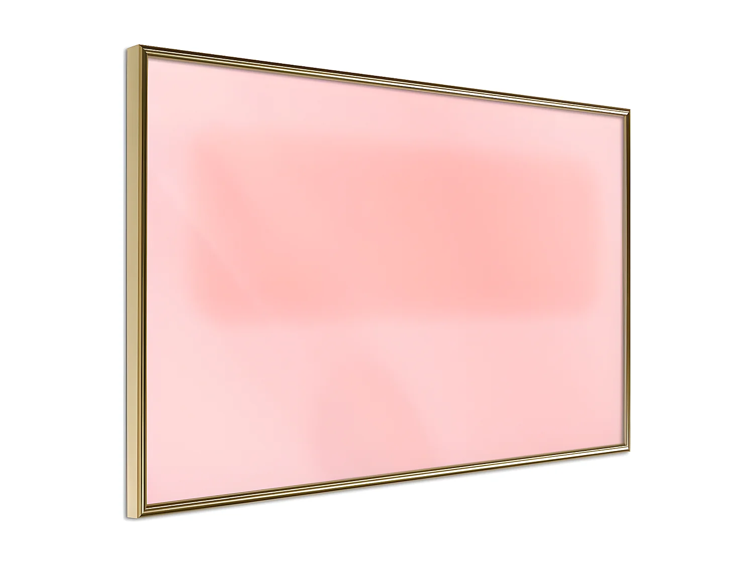 Affiche Murale Encadrée "Hidden Shape" 90 x 60 cm Or