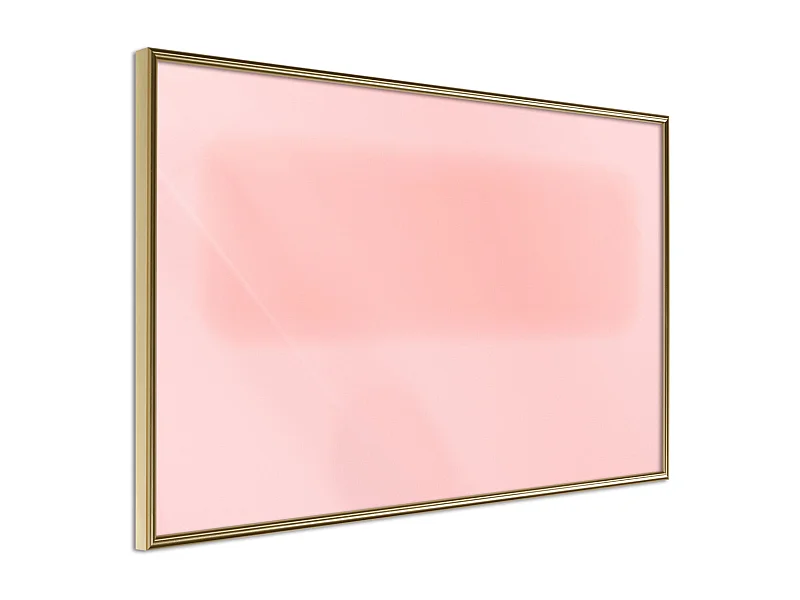 Affiche Murale Encadrée "Hidden Shape" 90 x 60 cm Or