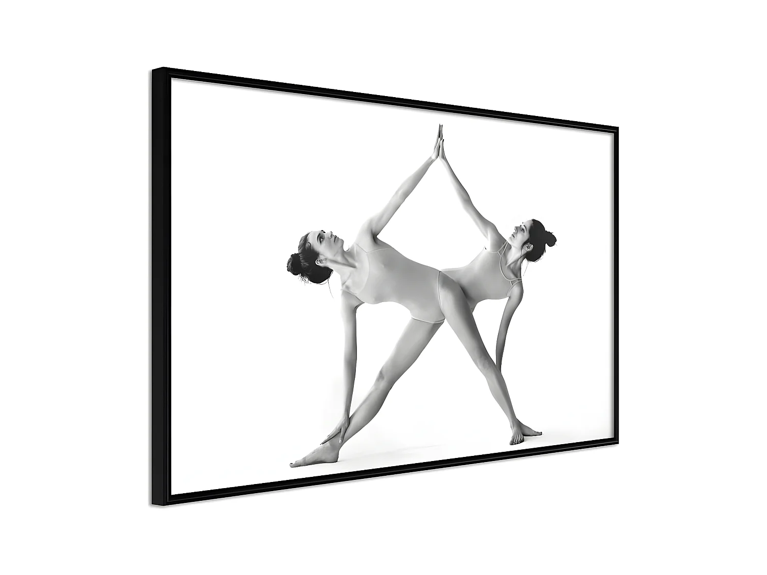 Affiche Murale Encadrée "Self-Five" 60 x 40 cm Noir