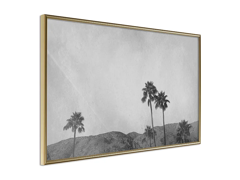 Affiche Murale Encadrée "Sky of California" 60 x 40 cm Or