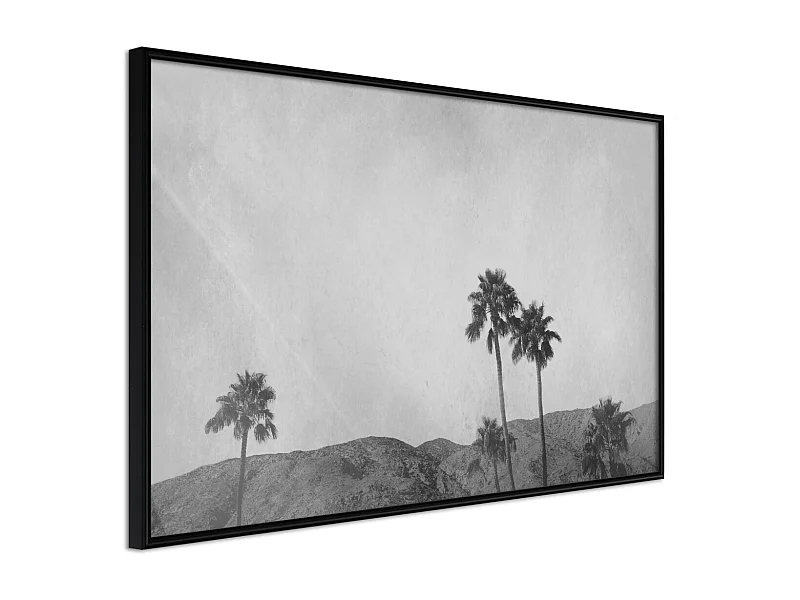 Affiche Murale Encadrée "Sky of California" 45 x 30 cm Noir