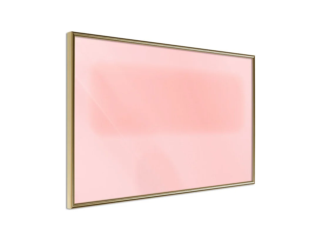 Affiche Murale Encadrée "Hidden Shape" 45 x 30 cm Or