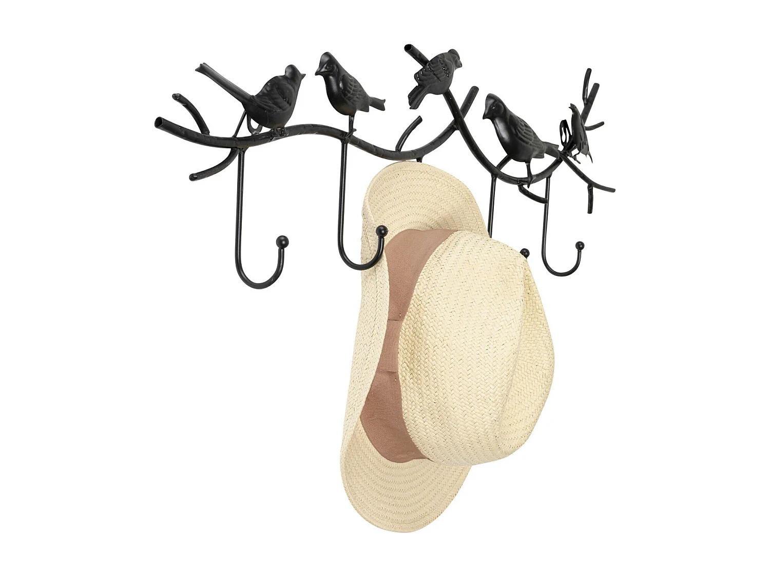 Appendiabiti da parete Birds Gossip 71cm