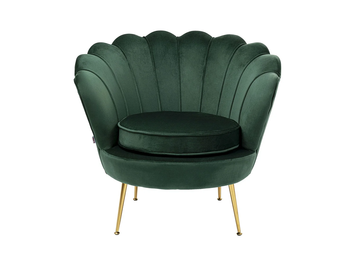 Poltrona Water Lily verde scuro