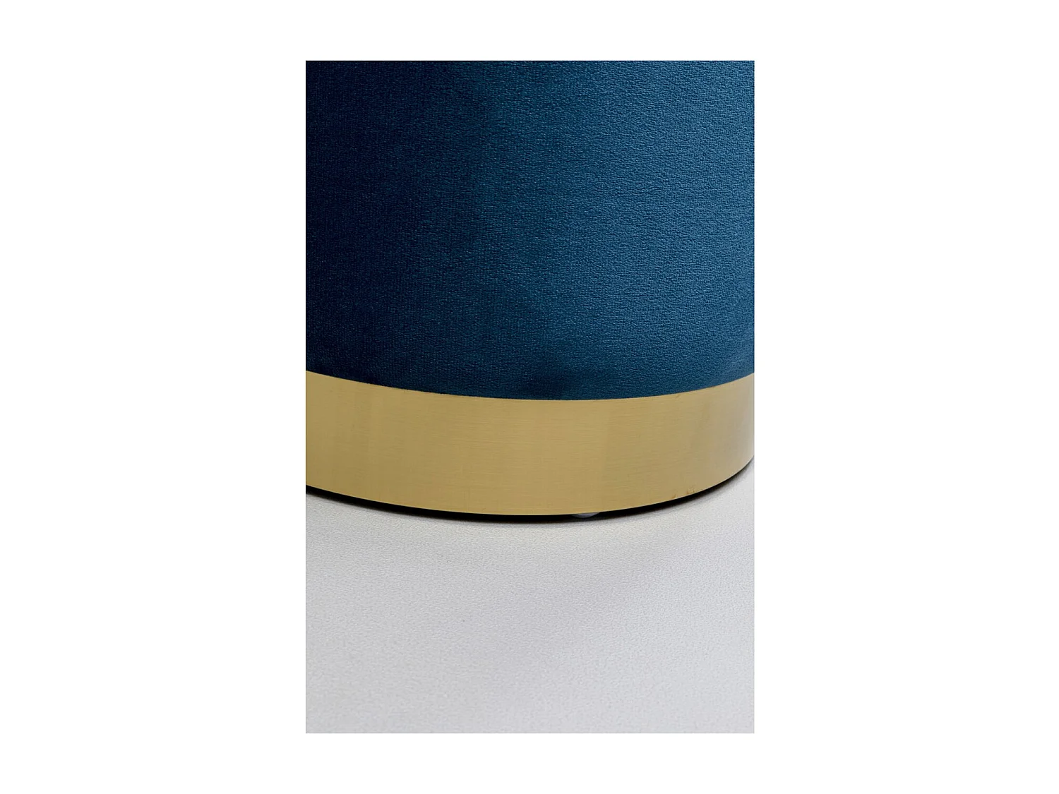 Tabouret Cherry Storage bleu laiton (2/Set)