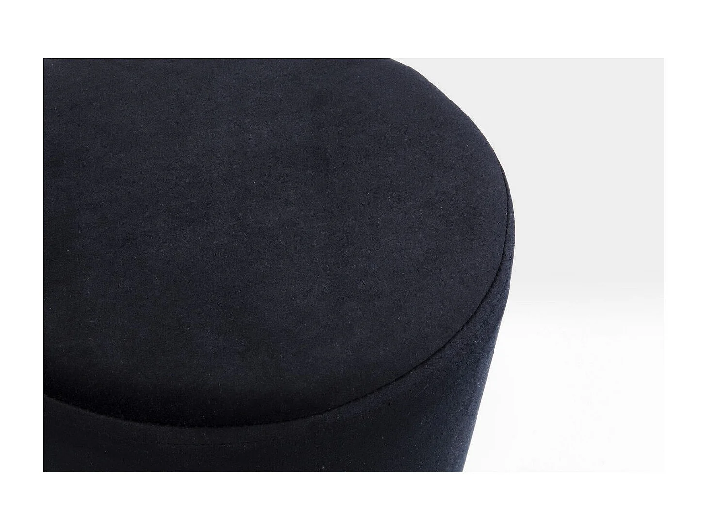 Sgabello Cherry nero/ottone Ø35cm