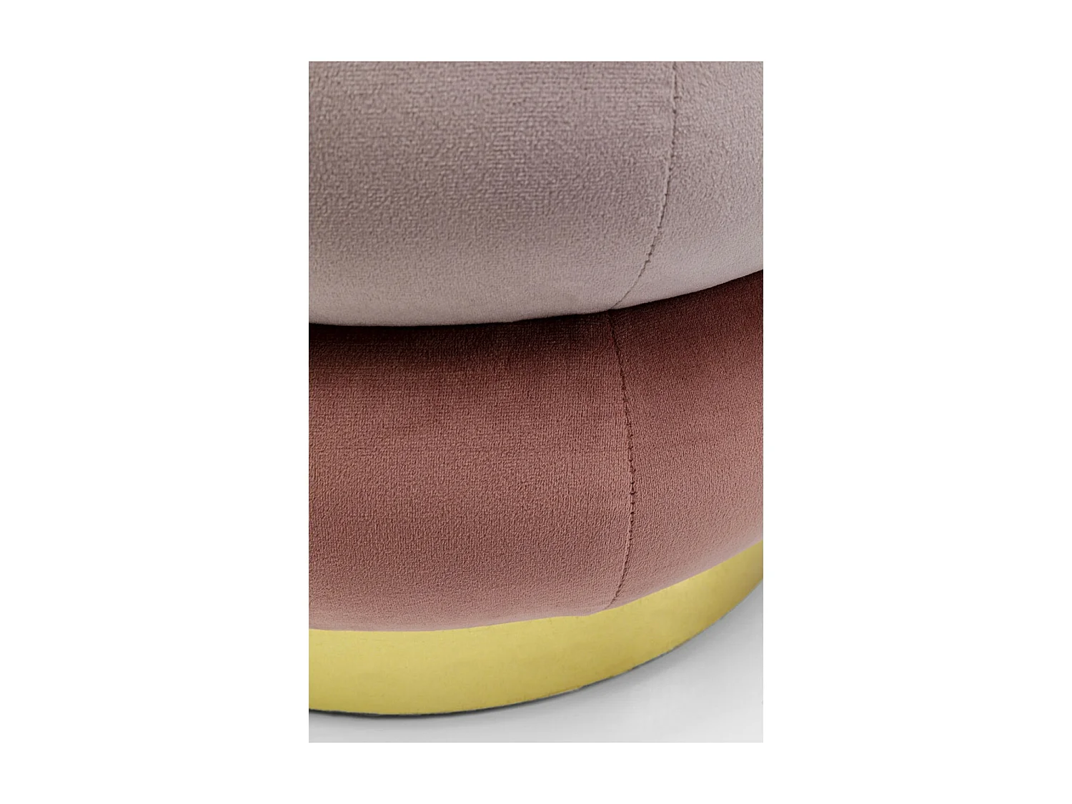 Sgabello Sandwich malva Ø45cm