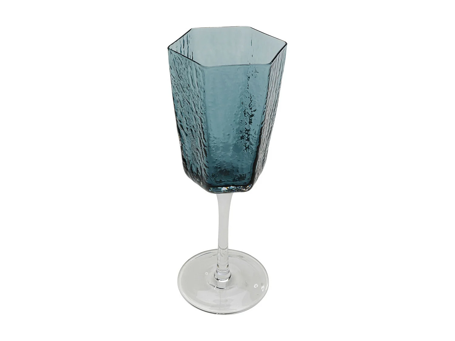 Verre à vin blanc Cascata bleu