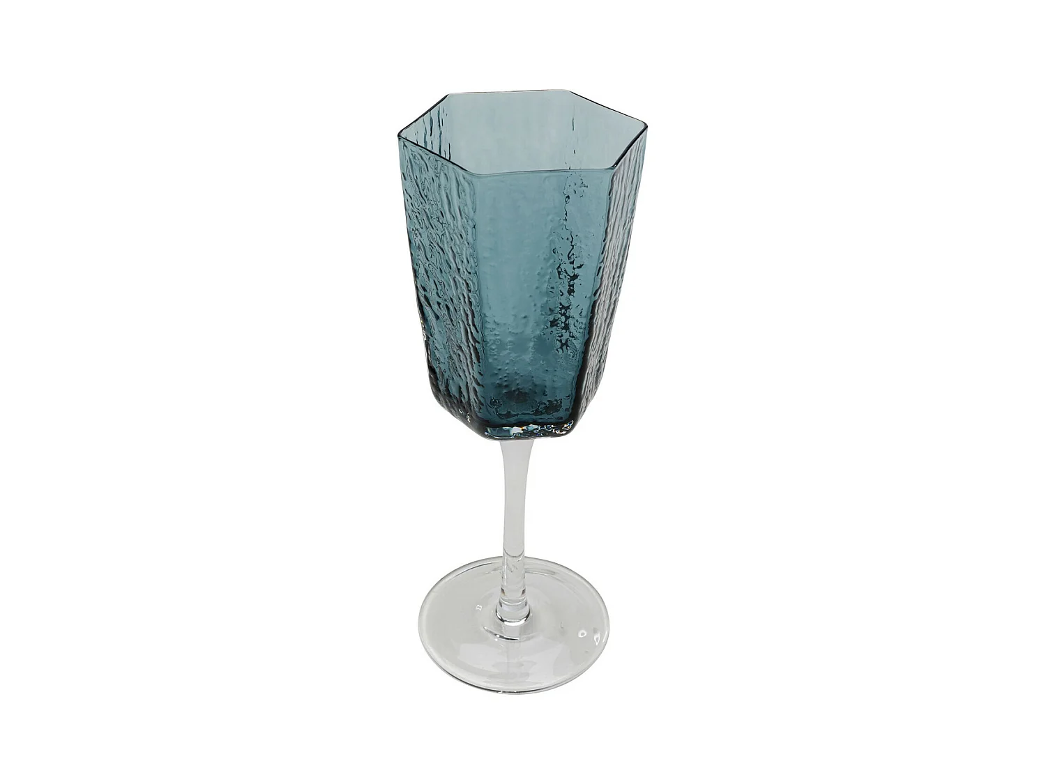 Bicchiere vino bianco Cascata blu