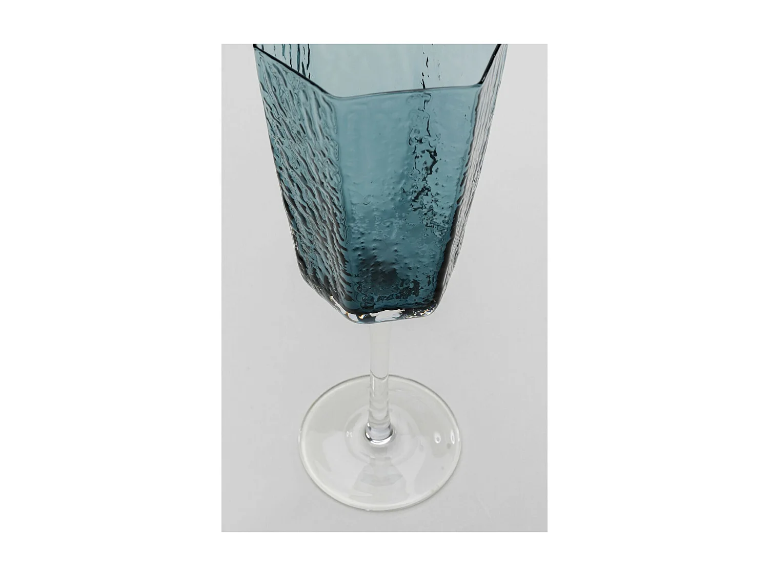 Bicchiere vino bianco Cascata blu