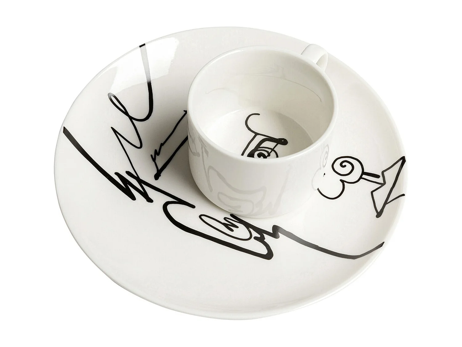 Kaffeetasse Viso Uomo (2/tlg.)