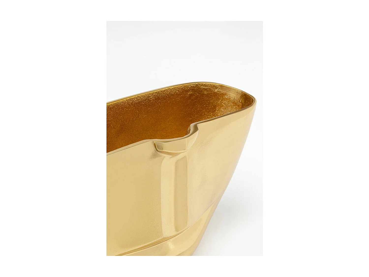 Vase Half Face Gold 38cm