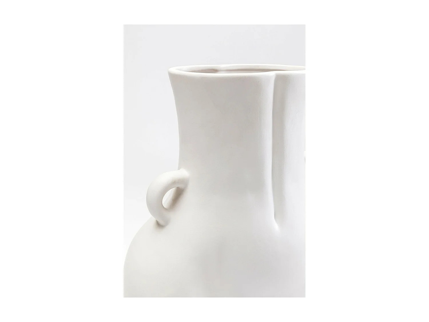 Vase Donna blanc 40cm