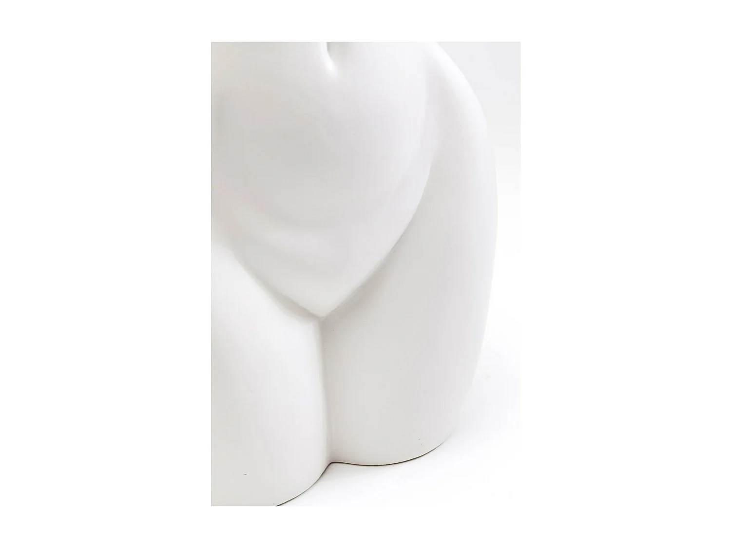 Vase Donna blanc 40cm