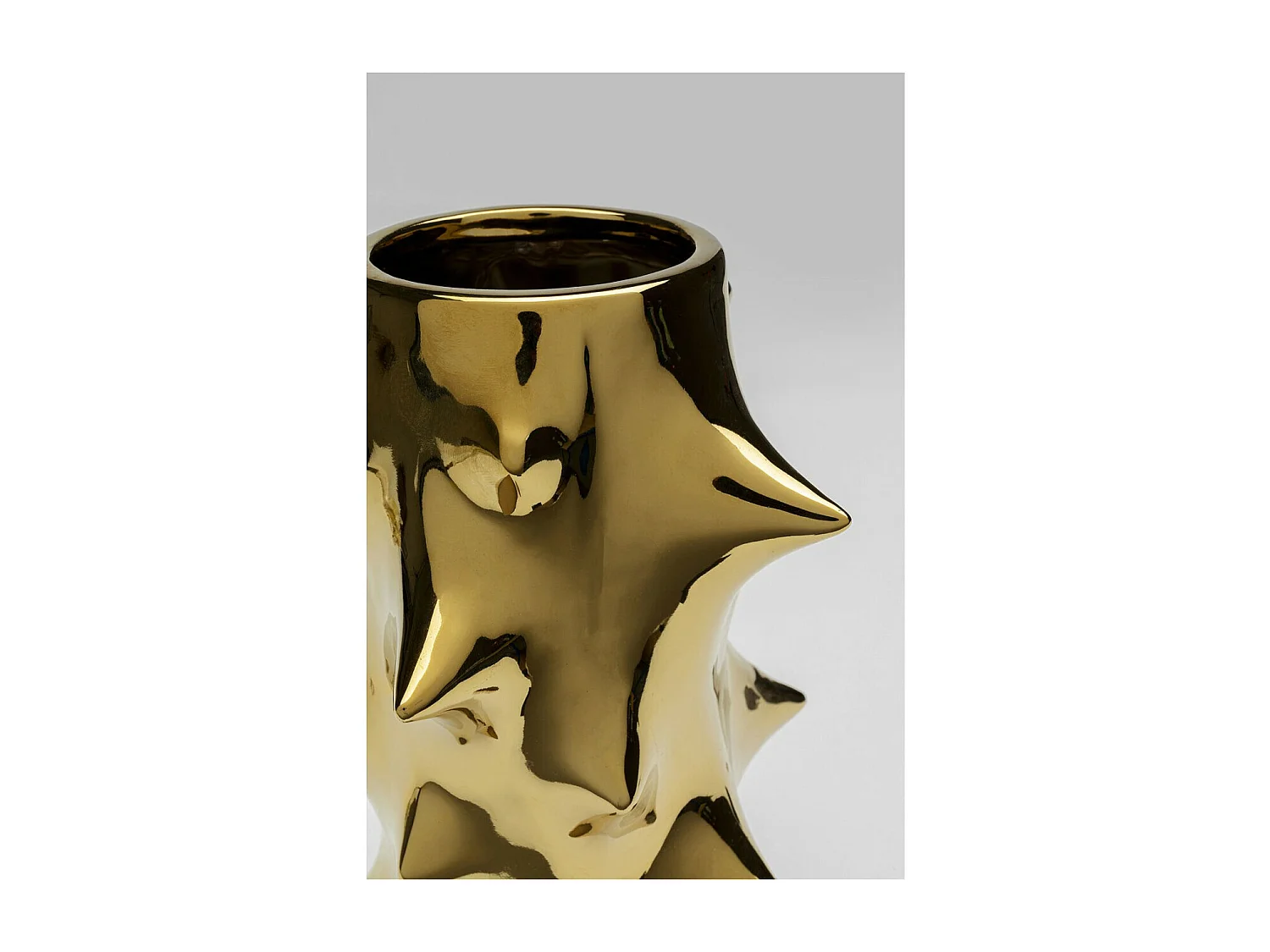 Vase Pointy Gold 25cm