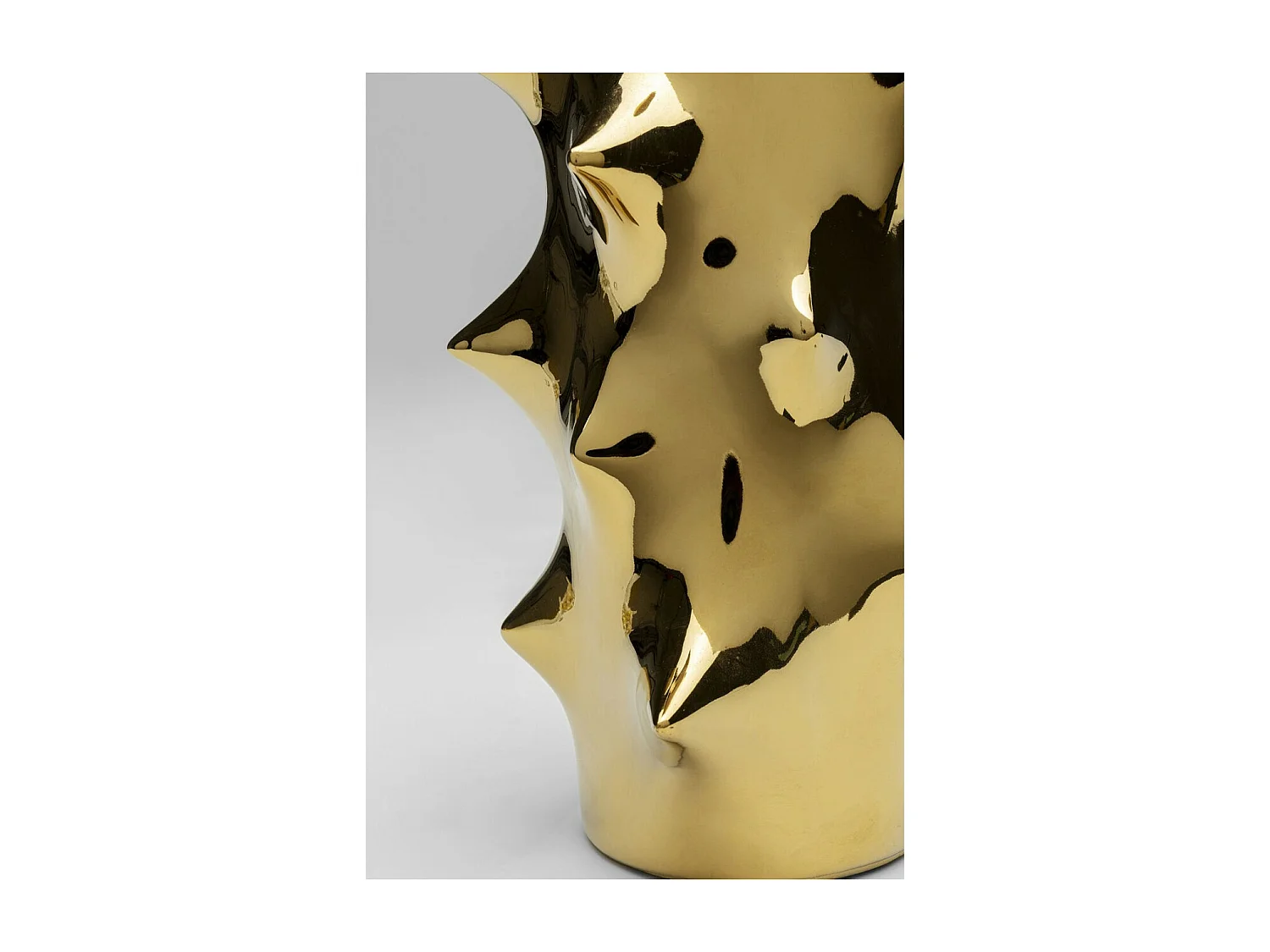 Vase Pointy Gold 25cm