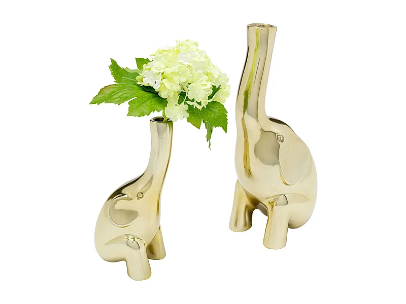Vaso decorativo Buddy oro (2/Set)
