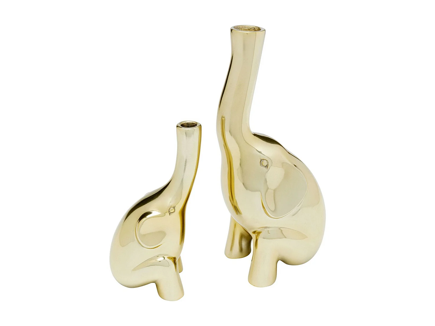 Vase décoratif Buddy doré (2/Set)