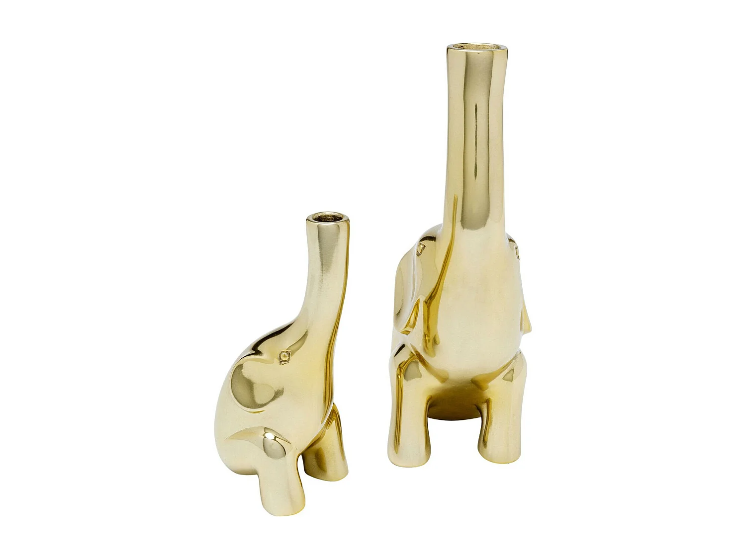 Vase décoratif Buddy doré (2/Set)